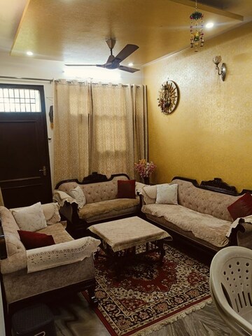 Living Room in 3 BHK Independent House at Dhakoli – for Sale