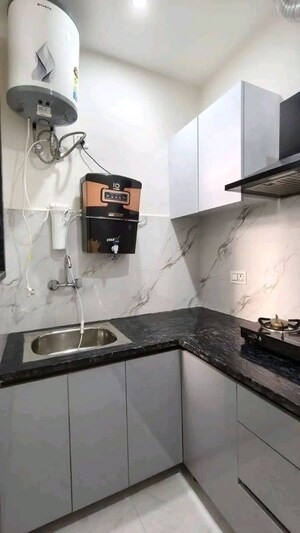 Kitchen in 1 BHK Apartment at Palm Residency Chhatarpur, Chattarpur – for Rent