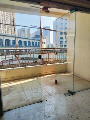 Balcony in 2 BHK Apartment at Swastik Regalia, Waghbil – for Rent