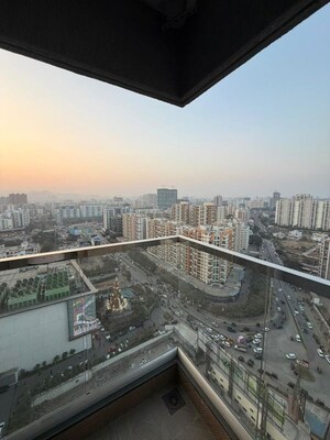 Balcony in 2 BHK Apartment at VJ Yashwin Nuovo Centro, Wakad – for Rent