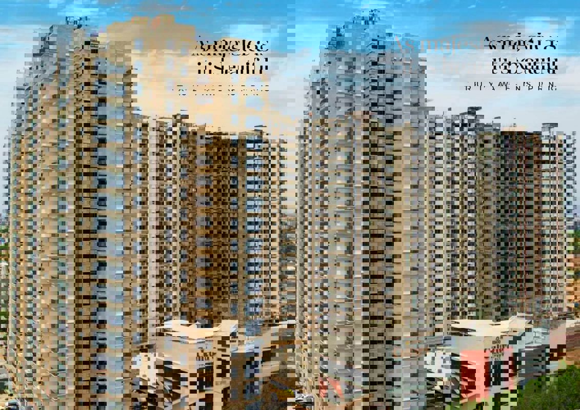 3 BHK + Pooja Room 1550 Sq.Ft. Apartment in Malwa Escon Primera