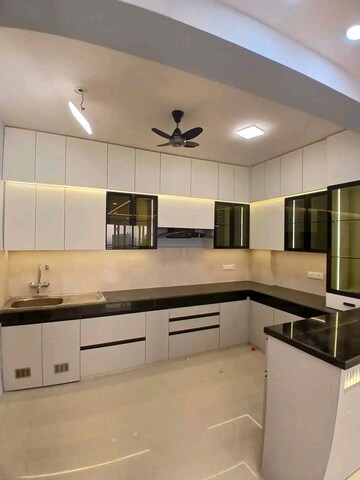 Kitchen in 3 BHK Apartment at Chattarpur – for Rent