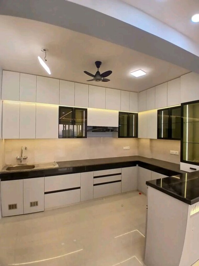 Kitchen, chattarpur 3 Bedroom 1550 Sq.Ft. Apartment In Chattarpur Delhi 9913160