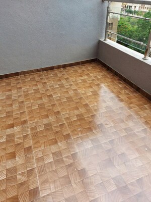 Balcony in 2 BHK Apartment at SSD Sai Pearl, Pimple Saudagar – for Rent