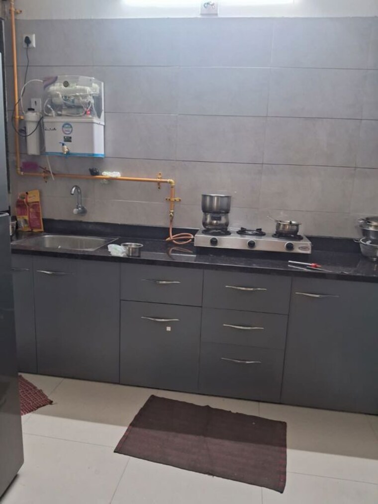 Kitchen, shaligram-prime 3 Bedroom 1314 Sq.Ft. Apartment In Ghuma Ahmedabad 9913191