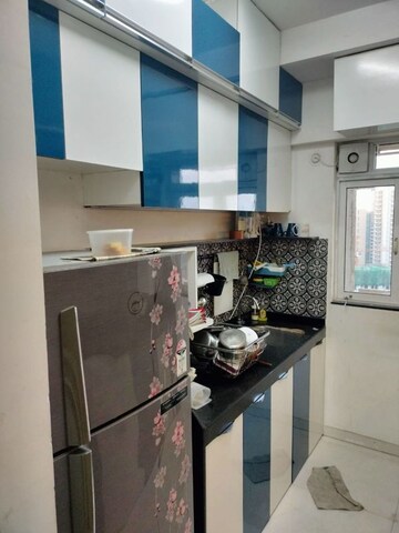 Kitchen in 1 BHK Apartment at Lodha Amara, Kolshet Road – for Rent