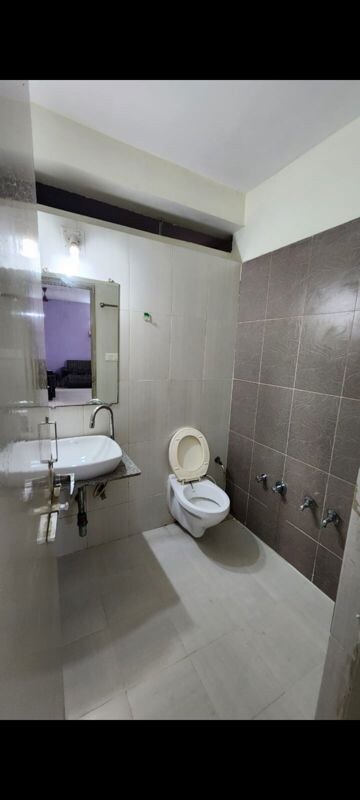 Bathroom in 2 BHK Apartment at AVS Shalin Otium, Prahlad Nagar – for Rent