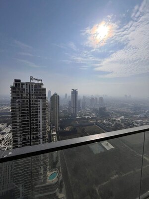 Balcony in 3 BHK Apartment at M3M Sky City, Sector 65 – for Rent