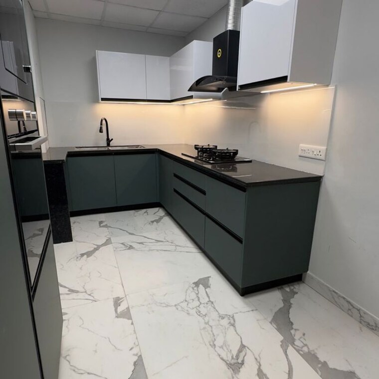 Kitchen, panchkula urban estate 3 Bedroom 2700 Sq.Ft. Builder Floor In Panchkula Urban Estate Panchkula 9898710