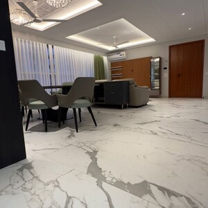 Living Room in 3 BHK Builder Floor at Panchkula Urban Estate – for Sale