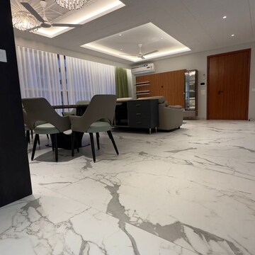 Living Room in 3 BHK Builder Floor at Panchkula Urban Estate – for Sale