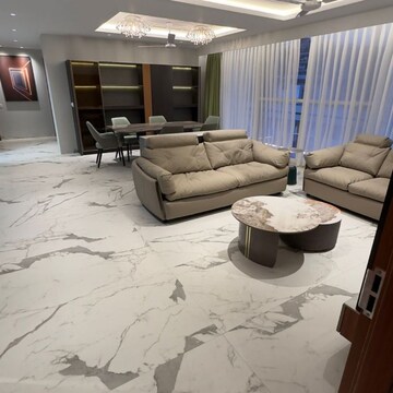 Living Room in 3 BHK Builder Floor at Panchkula Urban Estate – for Sale