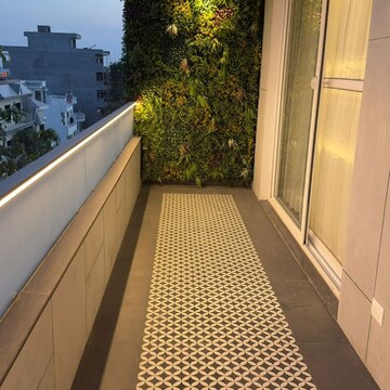 Balcony in 3 BHK Builder Floor at Panchkula Urban Estate – for Sale