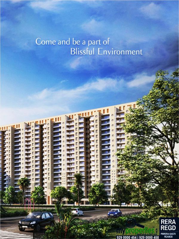 3 BHK + Servant Room 2450 Sq.Ft. Apartment in Malwa Escon Primera