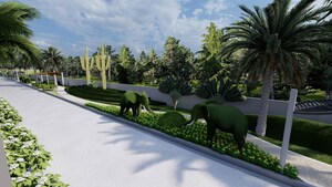 Swimming Pool in 3 BHK Villa at GNR Anvaya Icon City, Kongara Kalan – for Sale