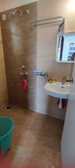 Bathroom in 1 BHK Apartment at Kharadi – for Rent
