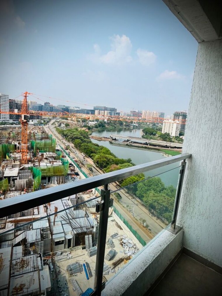 Balcony, duville-riverdale-suites 1 Bedroom 410 Sq.Ft. Apartment In Kharadi Pune 9913886