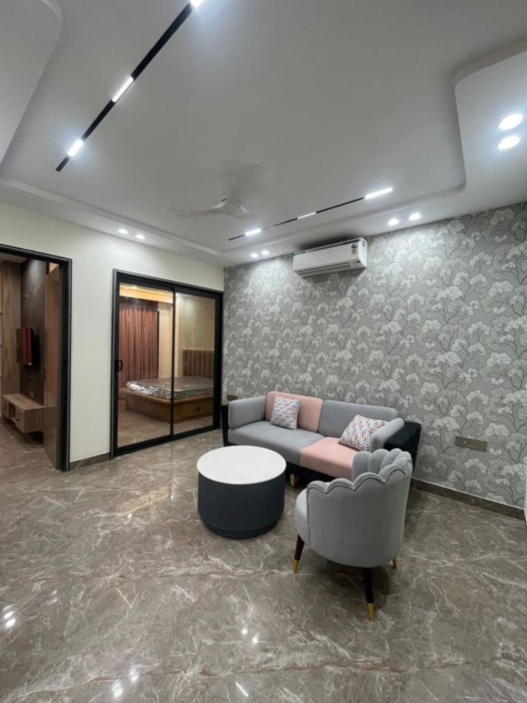 Living Room, sushant lok ii 2.5 Bedroom 215 Sq.Yd. Builder Floor In Sushant Lok ii Gurgaon 9914088