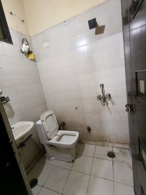 Bathroom in 2 BHK Builder Floor at Maya Homes, Indrapuram – for Rent