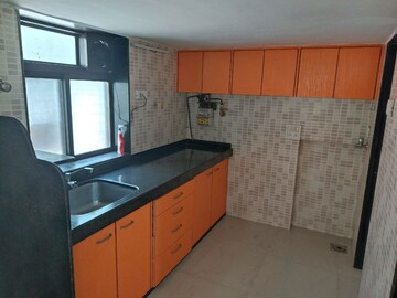 Kitchen in 1 RK Apartment at Adarsh Nagar Society, Worli – for Rent