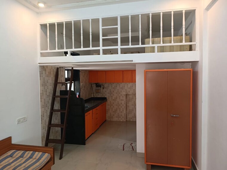 Balcony, adarsh-nagar-society 1 RK 225 Sq.Ft. Apartment In Worli Mumbai 9914130