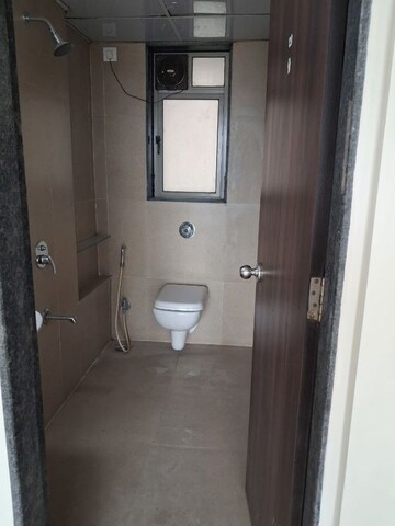 Bathroom in 1 BHK Apartment at Runwal Eirene, Balkum Pada – for Rent