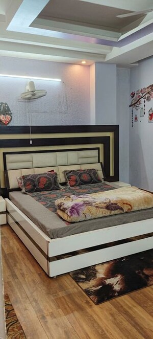 Bedroom in 4 BHK Builder Floor at Maya Homes, Indrapuram – for Rent