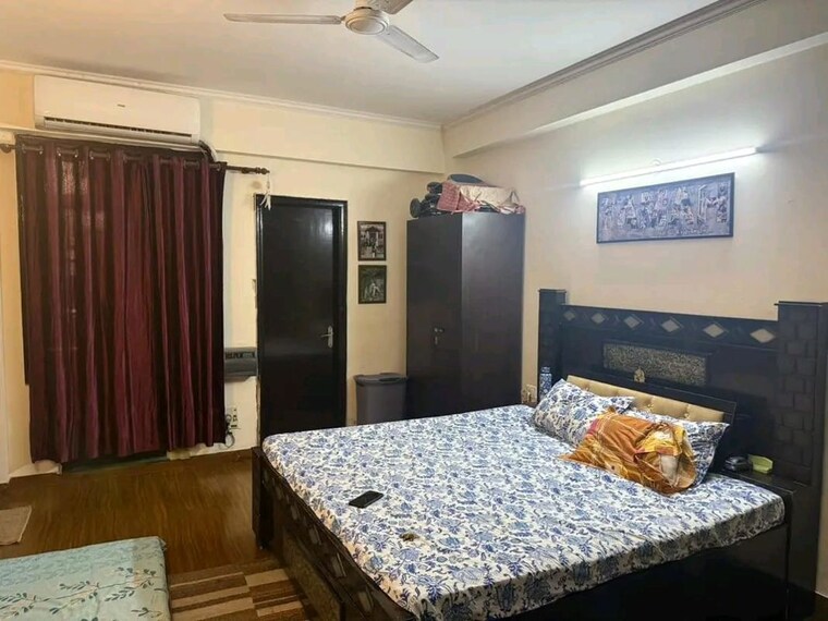 Bedroom, m2k-aura 3 Bedroom 1570 Sq.Ft. Builder Floor In Sector 47 Gurgaon 9914508