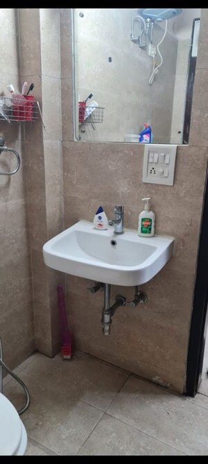 Bathroom in 3 BHK Apartment at DLF The Skycourt, Sector 86 – for Rent