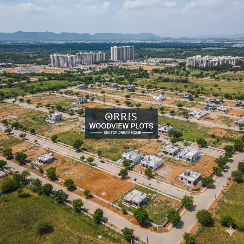 Plot For Sale in Orris Woodview Residencies