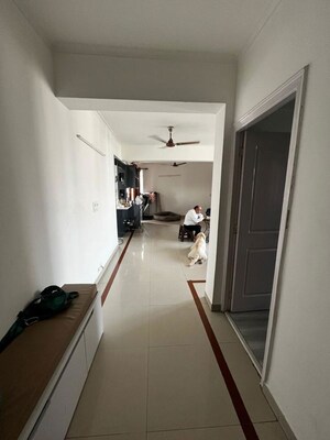 Balcony in 3 BHK Apartment at Unitech Uniworld Gardens 2, Sector 47 – for Rent