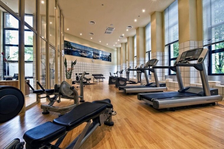 Gym, darsshan-ricco 4 Bedroom 1400 Sq.Ft. Apartment In Lower Parel Mumbai 9914738