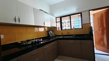 Kitchen in 3 BHK Apartment at Kumar Sophronia, Kalyani Nagar – for Rent
