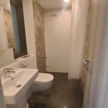Bathroom in 3 BHK Apartment at Lodha Allura, Worli – for Rent