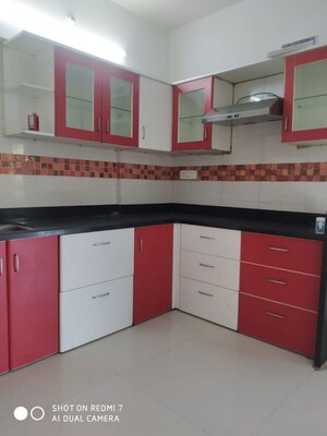 Kitchen in 2.5 BHK Apartment at Uttam Townscapes, Yerawada – for Rent