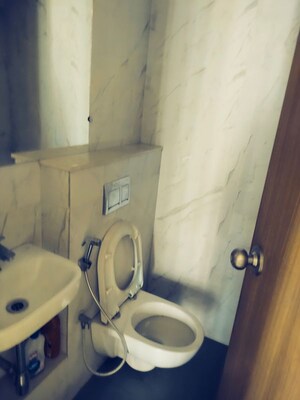 Bathroom in 1 BHK Apartment at Lodha Codename Premier, Dombivli East – for Rent