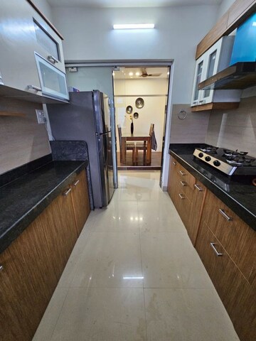 Kitchen in 2 BHK Apartment at Dss Mahavir Estella, Ghodbunder Road – for Rent