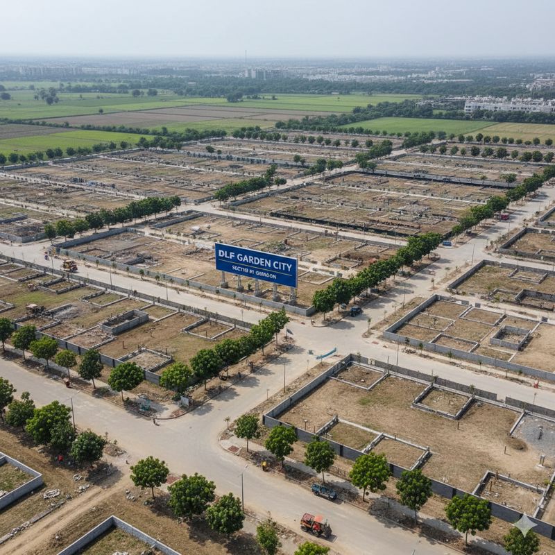 Plot For Sale in DLF Garden City Plots I
