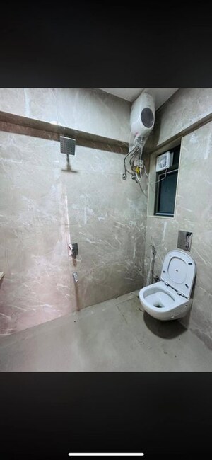 Bathroom in 2 BHK Apartment at MK Gracia, Amboli – for Rent