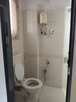 Bathroom in 3 BHK Apartment at Chauhan Avenue, Goregaon West – for Rent