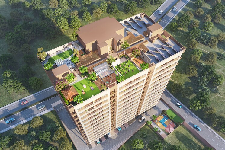 Balcony, apex-vedantaa 2 Bedroom 735 Sq.Ft. Apartment In Moshi Pune 9915198