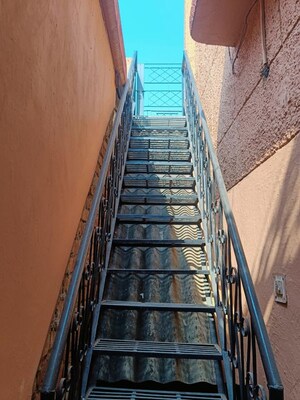 Staircase in 1 RK Independent House at RWA Apartments Sector 19, Sector 19 – for Rent