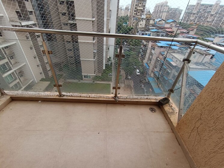 Balcony, rattan-icon 2.5 Bedroom 1500 Sq.Ft. Apartment In Seawoods Sector 50 Navi Mumbai 9069931