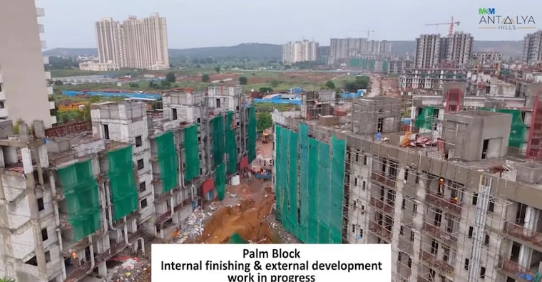 Master Plan, m3m-antalya-hills 2.5 Bedroom 1159 Sq.Ft. Builder Floor In Sector 79 Gurgaon 9915719