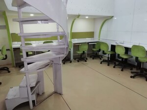 Team Area in  Office Space at Ambuja Ecosuite, New Town – for Rent