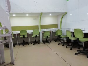 Team Area in  Office Space at Ambuja Ecosuite, New Town – for Rent