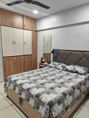 Bedroom in 3 BHK Apartment at Jangid Galaxy, Ghodbunder Road – for Rent