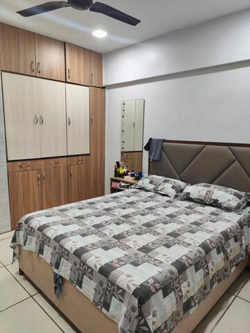 Bedroom in 3 BHK Apartment at Jangid Galaxy, Ghodbunder Road – for Rent