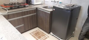 Kitchen in 1 BHK Apartment at Baani City Center, Sector 63 – for Rent