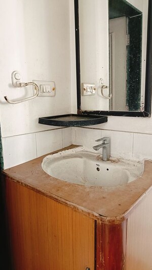 Bathroom in 2 BHK Apartment at Hiranandani Estate Oxford, Ghodbunder Road – for Rent